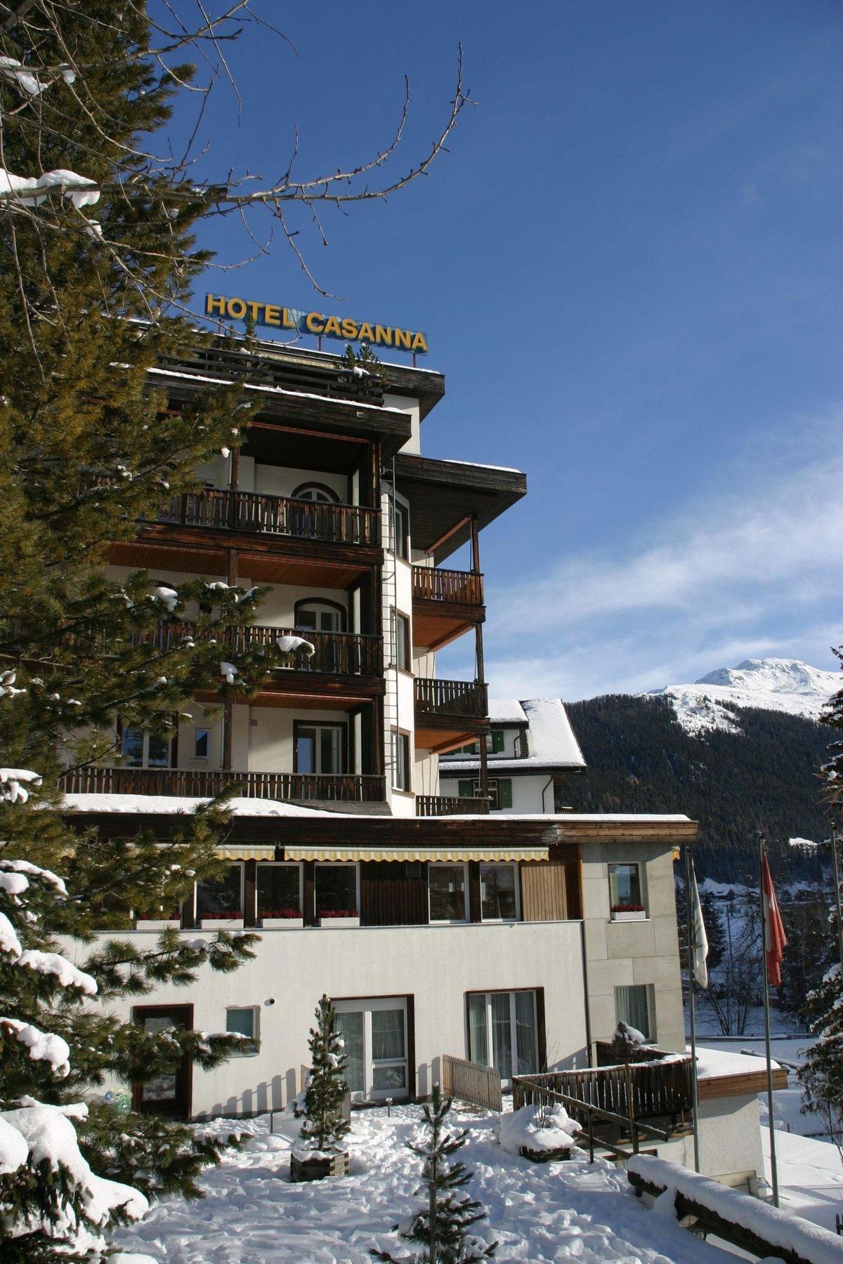 Casanna Hotel Davos City Center Экстерьер фото